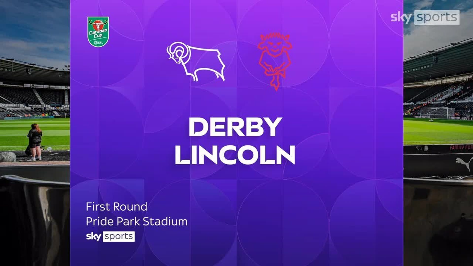 Derby knocked out of Carabao Cup as Lincoln progress