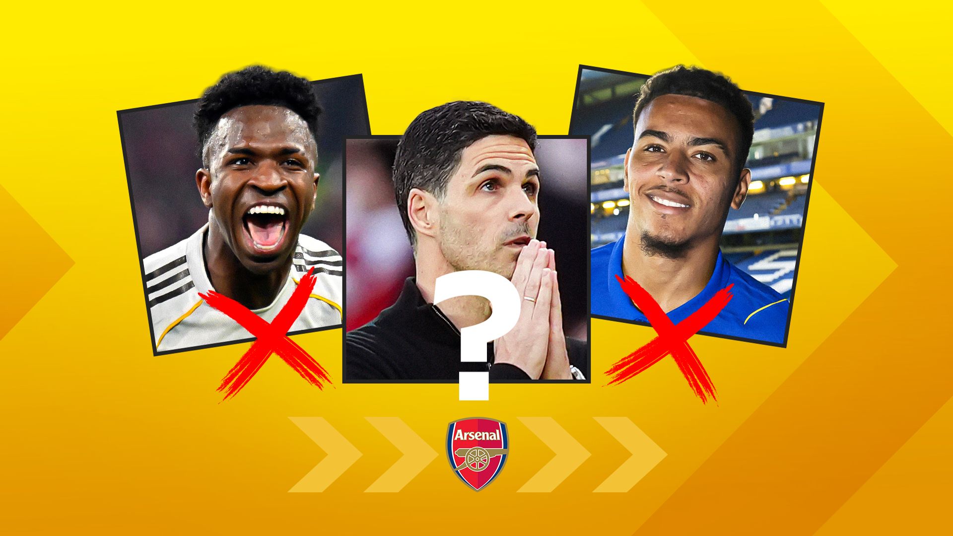 The Vinicius Junior dream is over - so what do Arsenal do now?