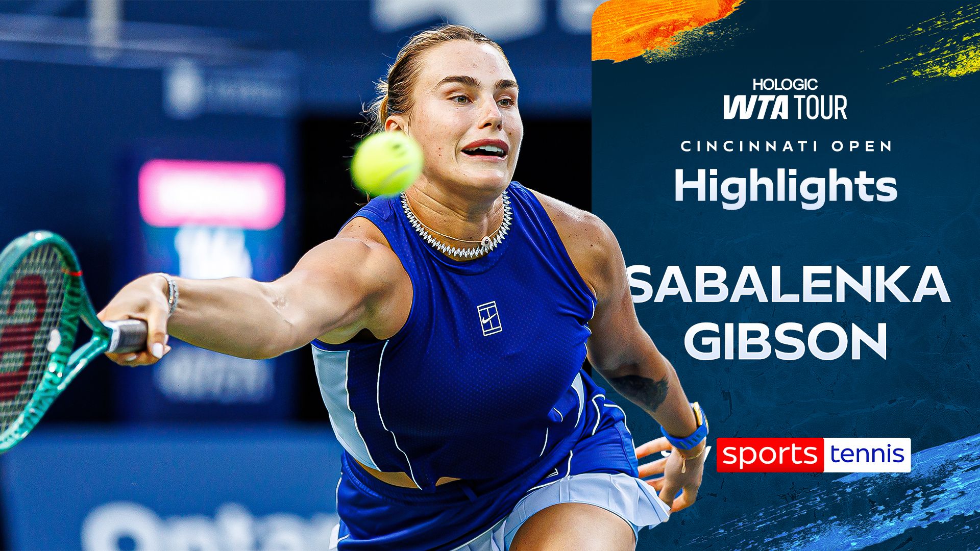 Sabalenka battles through tough conditions to progress in Cincinnati