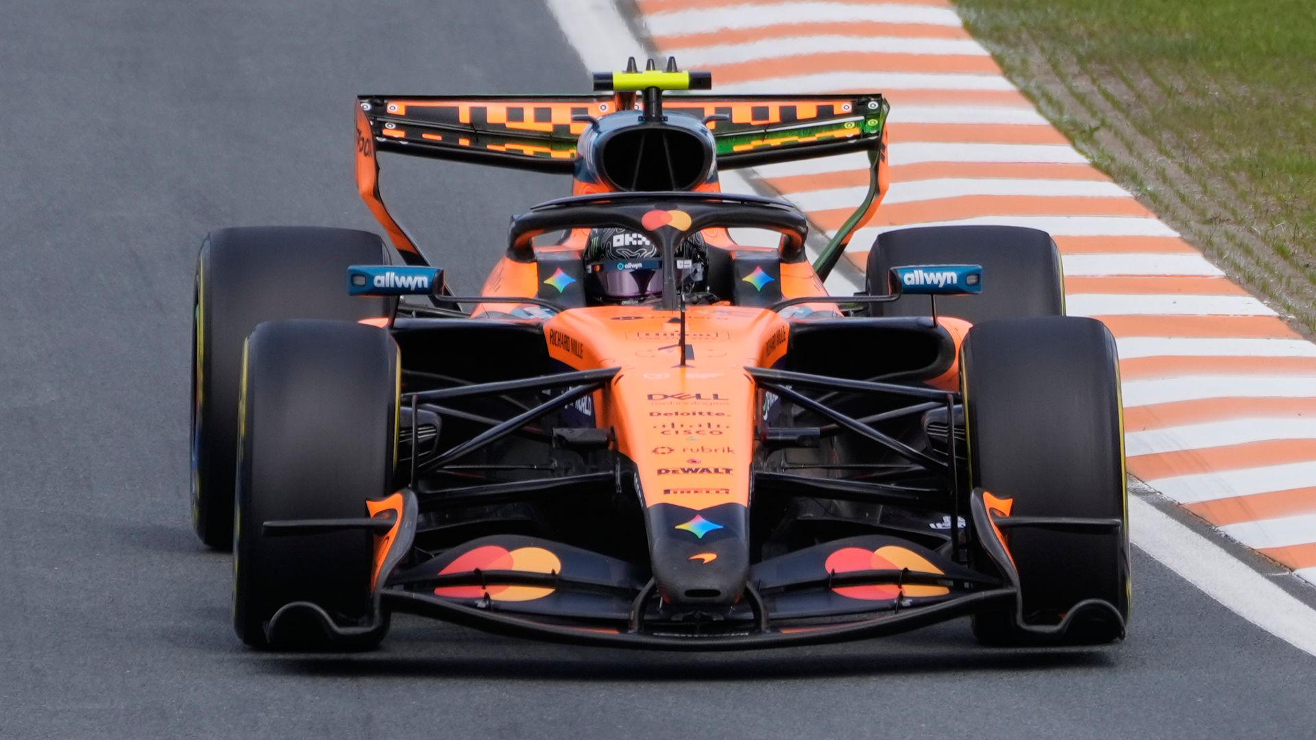 Dutch GP: Antonelli fastest from Norris in sole practice LIVE!