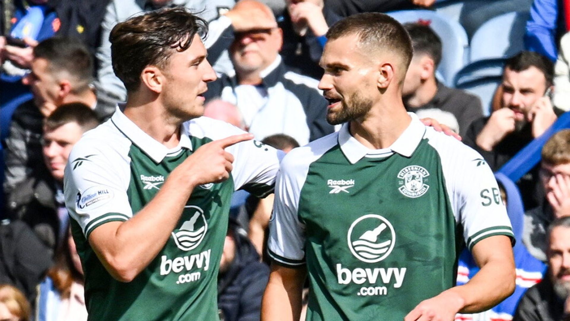 Hibs lead at Rangers after Celtic hit five at Kilmarnock LIVE!