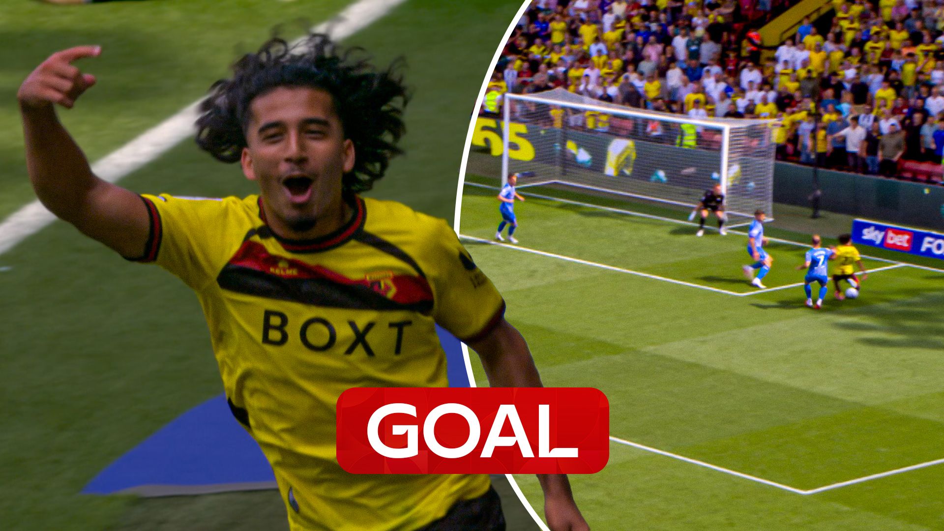 Watford off to a flyer! Nabizada doubles Hornets' lead