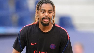 PSG winger Bradley Barcola has been a Liverpool target all summer
