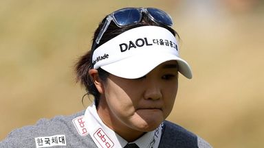 Second-round leader Haeran Ryu will hope to bounce back from a poor third round on Sunday