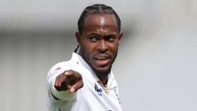 Jofra Archer will be rested in Southampton after playing all three Tests against Pakistan