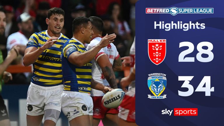 Hull KR vs Warrington Wolves HLS