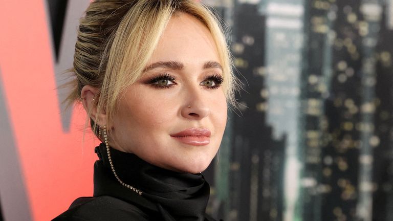 Hayden Panettiere had released her memoirs earlier this year. Pic: Reuters