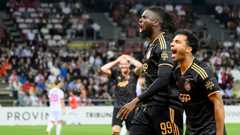 Tolu Arokodare followed up his goals in Europe by scoring again for Ajax