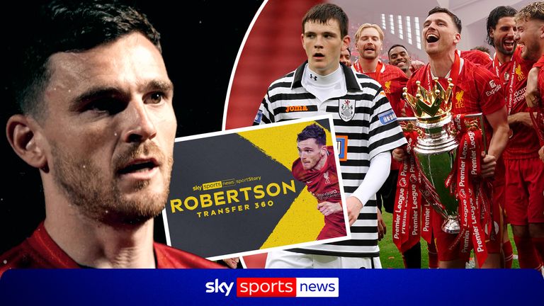 On this episode of Transfer 360, we look at Andy Robertson’s rise from Scotland’s third tier to a two-time Premier League winner with Liverpool. Watch the full episode on Sky Sports News on Tuesday, as well as on YouTube.
