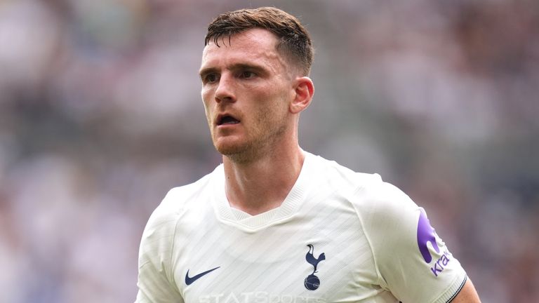 Robertson appears set to enter the season as Spurs' first-choice left back