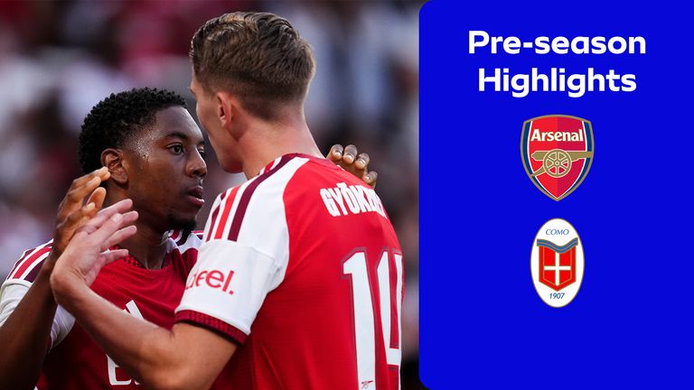 Arsenal 1-1 Como (4-3 on pens) | Pre-season highlights