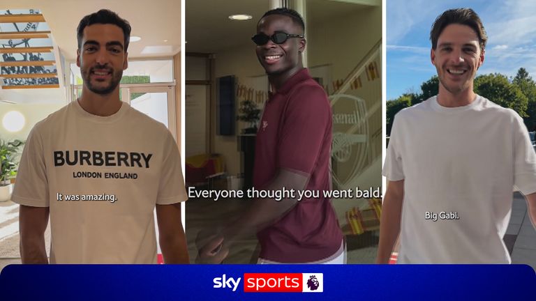 arsenal return to training