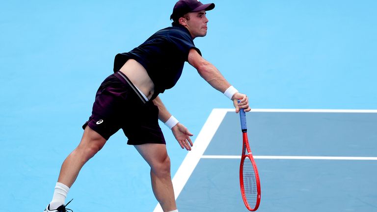Arthur Fery was knocked out of the Cincinnati Open by Alex de Minaur despite a thrilling second set fightback 