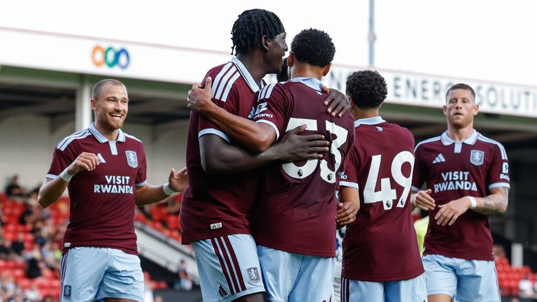 Aston Villa take on Bayern Munich in their next pre-season game