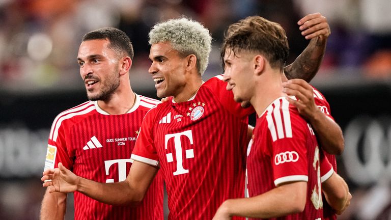 Luis Diaz scored off the bench as Bayern Munich beat Aston Villa