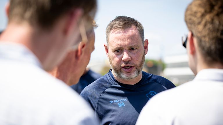 Beale's most recent match as a head coach came in February 2024 at Sunderland (Credit: Zulte Waregem)