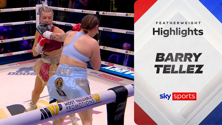Reina Tellez vs Jessica Barry fight highlights