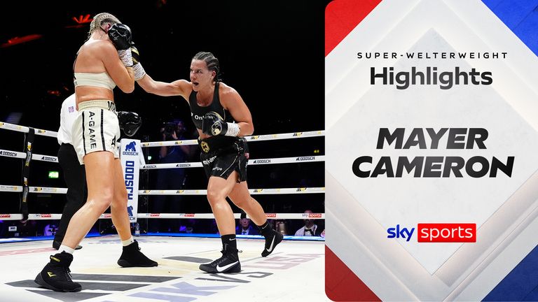 Mikaela Mayer vs Chantelle Cameron fight highlights