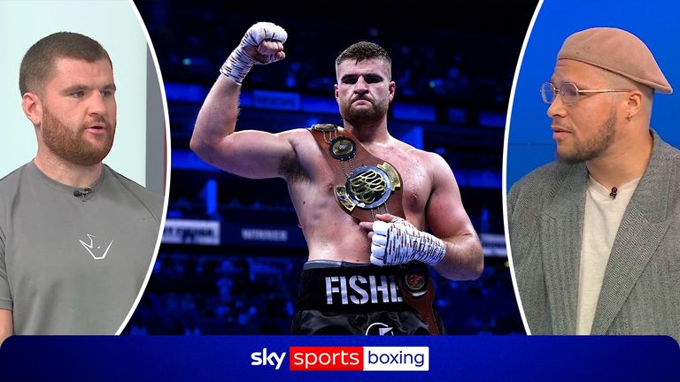 Johnny Fisher reacts to the news that he'll be headlining against Michael Pirotton at the Copper Box Arena in September at Zuffa Boxing 11.