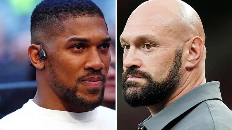 Anthony Joshua and Tyson Fury