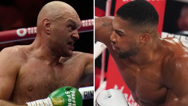 Tyson Fury and Anthony Joshua