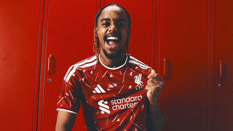 Liverpool unveil new signing Bradley Barcola