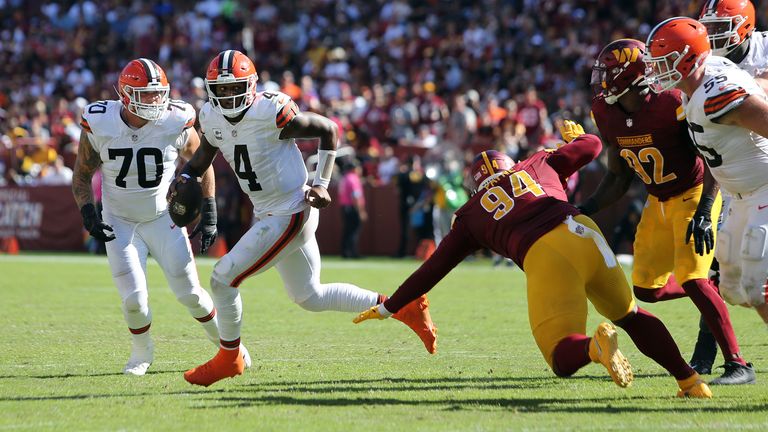 Deshaun Watson has not played for the Browns since 2024