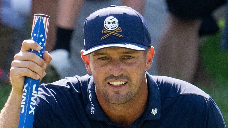 Bryson DeChambeau has yet to confirm whether he will continue with LIV Golf 