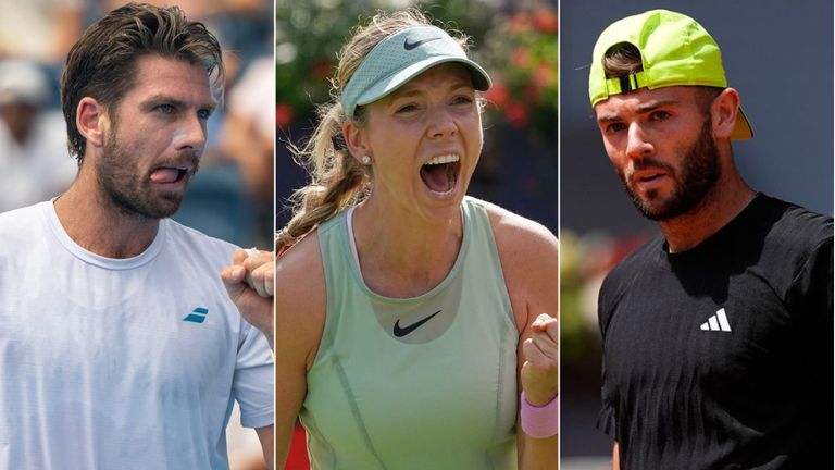 Cameron Norrie, Katie Boulter, Jacob Fearnley