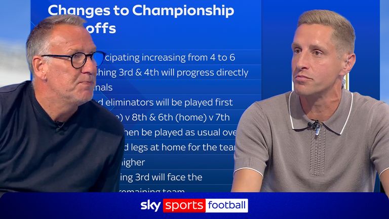 Paul Merson and Michael Dawson's FIERY debate over Championship play-offs changes