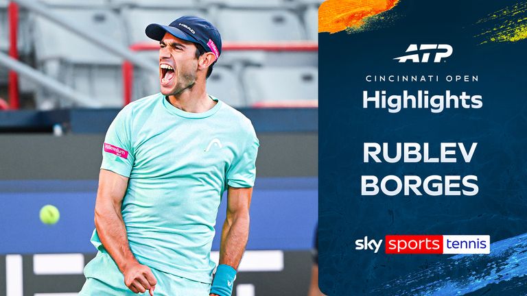 BORGES RUBLEV TENNIS