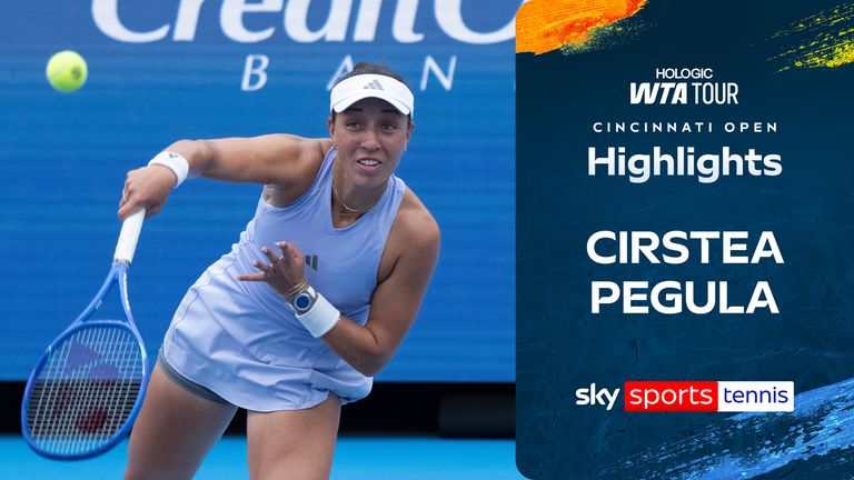 Highlights of Sorana Cirstea against Jessica Pegula from the Cincinnati Open.