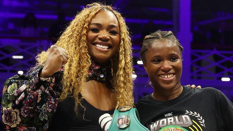 Claressa Shields declares Caroline Dubois as next in line to the GWOAT throne