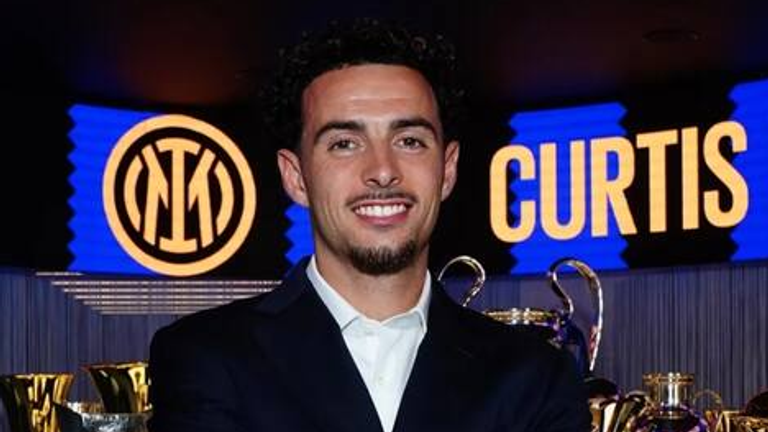 Inter Milan have signed Curtis Jones from Liverpool (Credit: Inter Milan)