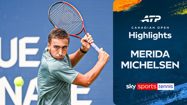 Highlights of Daniel Merida Aguilar against Alex Michelsen from the Canadian Open
