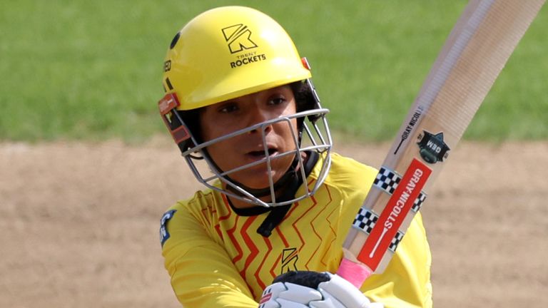 Dunkley notched an impressive 53 off 36 balls for the Trent Rockets