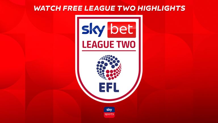 Watch free League Two highlights on the Sky Sports app