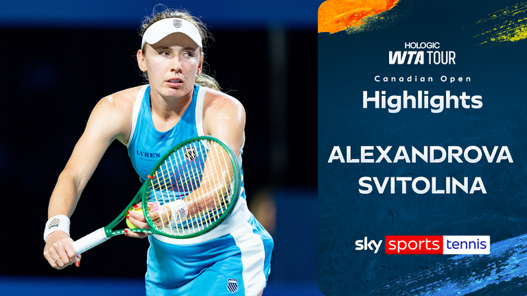 EKATERINA ALEXANDROVA v ELINA SVITOLINA