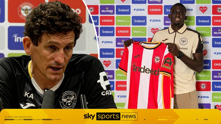 Brentford: Keith Andrews speaks for the first time on new signing El Hadji Malick Diouf