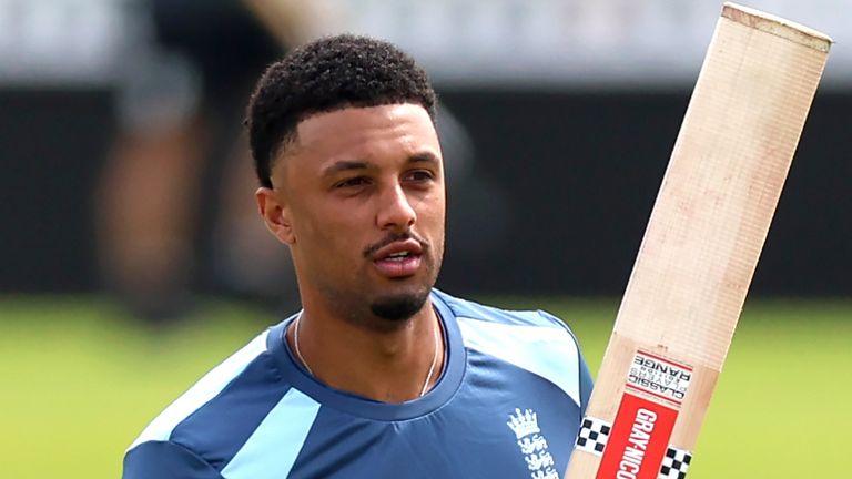 England opener Emilio Gay was out for a duck against Pakistan
