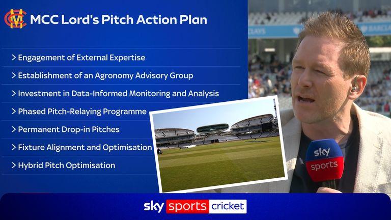 Eoin Morgan discusses the MCC's plans for Lord's after recent criticism of the pitch