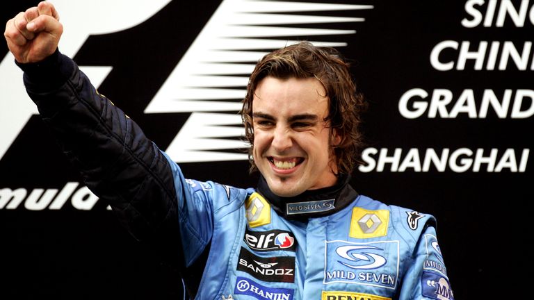 Fernando Alonso won both of his world titles with Renault in 2005 and 2006 (Associated Press)