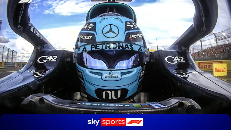 George Russell pipped Lando Norris for Sprint pole at the Dutch Grand Prix.