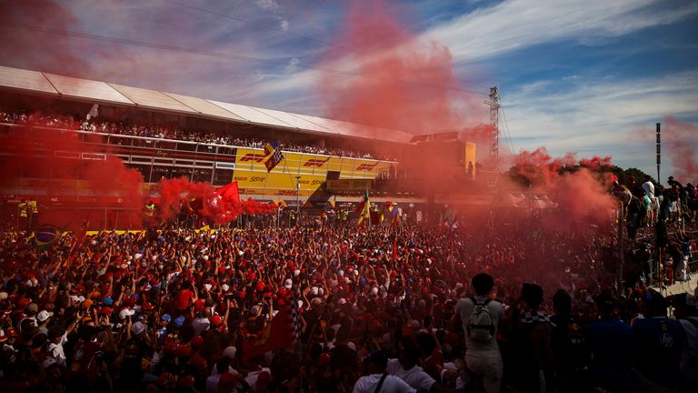 The Tifosi will be out in their thousands to support Ferrari (HOCH ZWEI/picture-alliance/dpa/AP Images)