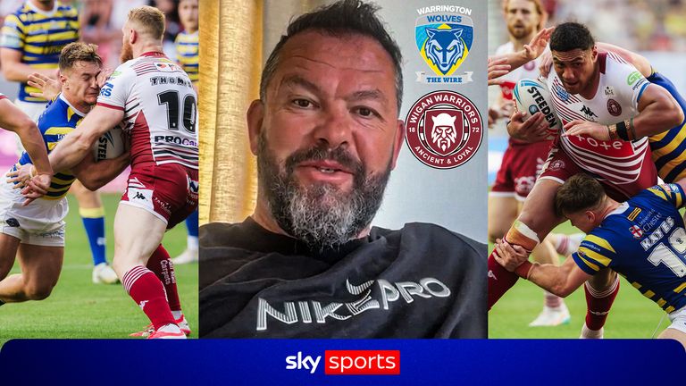 Rugby League: Andy Farrell at Wigan warriors vs Warrington Wolves clash in Dublin in 2027