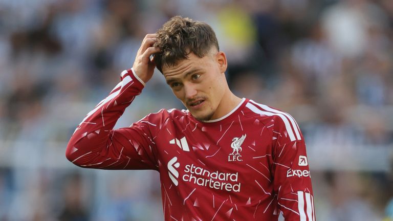 Florian Wirtz has had a difficult year at Liverpool since his big-money arrival from Bayer Leverkusen