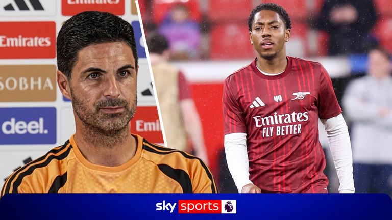 Arteta and Lewis Skelly