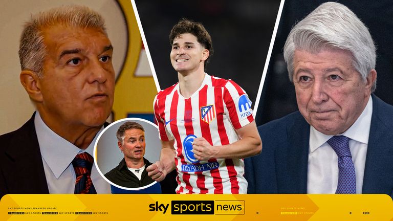 Transfer Latest: Julian Alvarez saga continues - Barcelona re-express interest in Atletico Madrid star