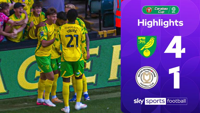Norwich vs MK Dons