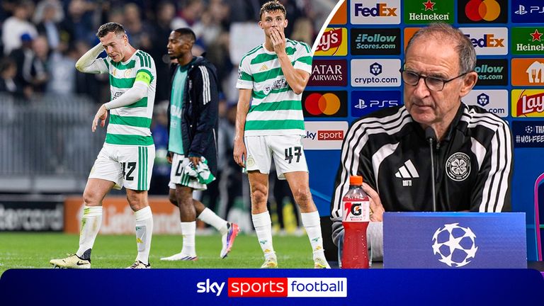 Martin O'Neill admits responsibility for Celtic's defeat to Lask that saw them knocked them out of the Champions League.